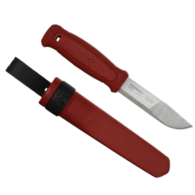 Mora Kansbol Bushcraft Survival Knife - Dala Red