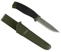 Mora Knife with TBS Leather Standard Firesteel Sheath