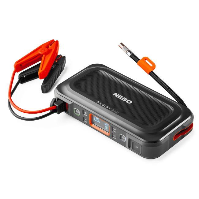 Nebo Assist Air Jump Starter, Compressor and Battery Bank