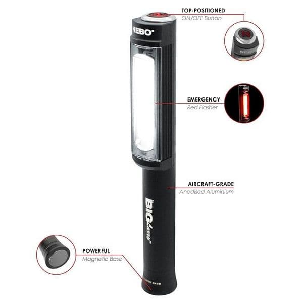 Nebo Big Larry 2 Magnetic Work Light & Lantern