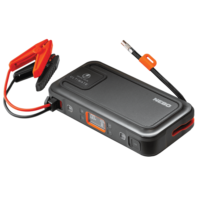 Nebo Ultimate Jump Starter, Compressor and Battery Bank