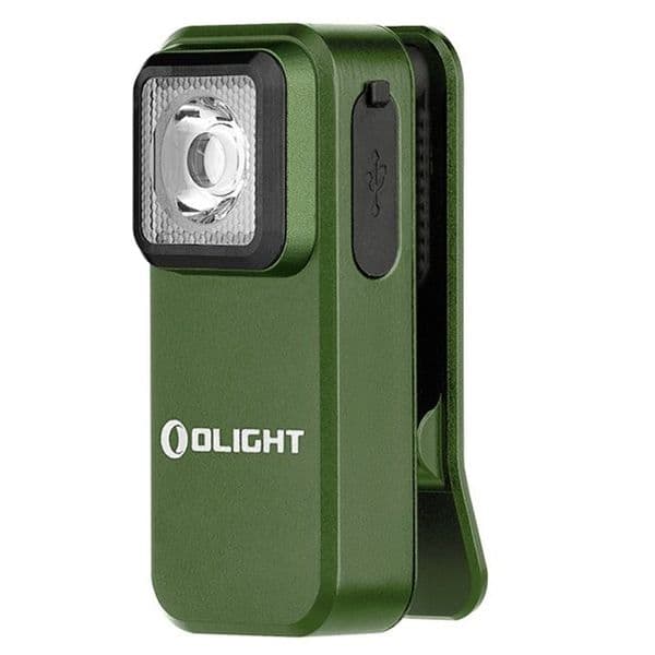 Olight Oclip Clip Light with White and Red Light