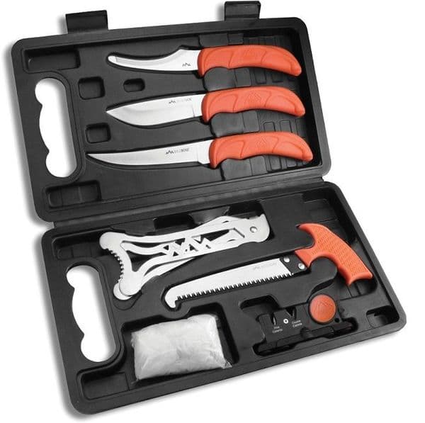 Outdoor Edge Jaeger Pak 8 Piece Field Butchery Kit
