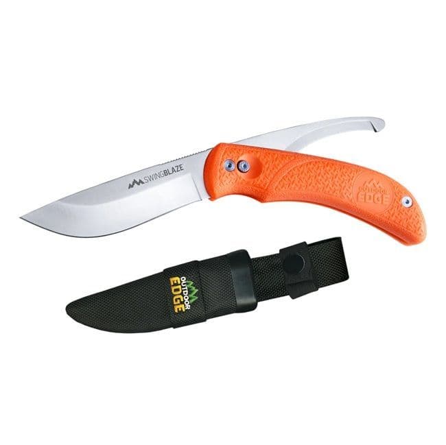 Outdoor Edge SwingBlade - Orange - 2 Knives in one!