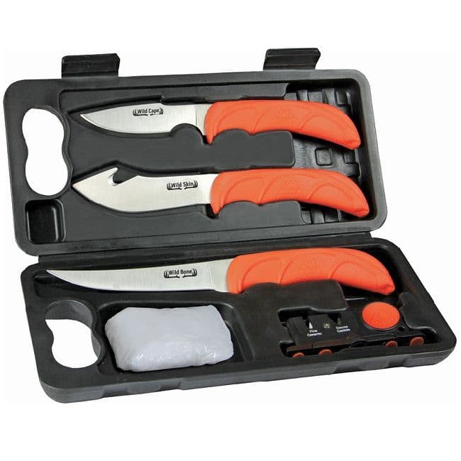 Outdoor Edge WildLite Pak 6-Piece Game Processing Set With Case