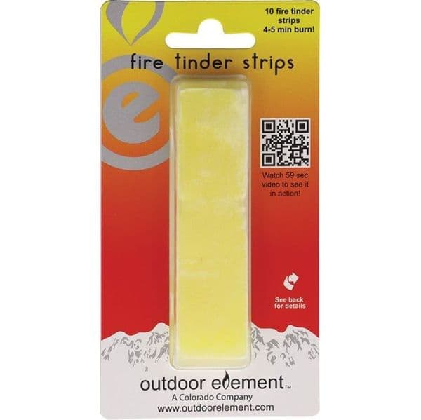 Outdoor Element Fire Tinder Sheets - 10 pack