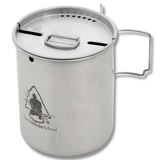 Pathfinder Stainless Steel 25oz/700ml Cup & Lid Set
