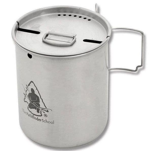 Pathfinder Stainless Steel 25oz/700ml Cup & Lid Set