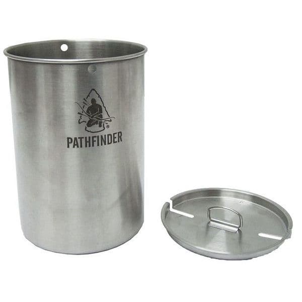 Pathfinder Stainless Steel 48oz/1350ml Cup & Lid Set