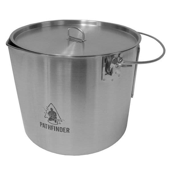 Pathfinder Stainless Steel Bush Pot - Choice of sizes