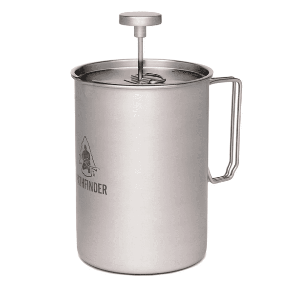 Pathfinder Stainless Steel French Press Coffee Kit