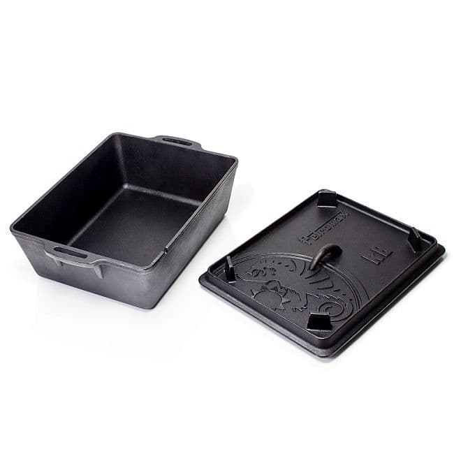 Petromax K8 Loaf Pan with Lid a Rectangular Dutch Oven