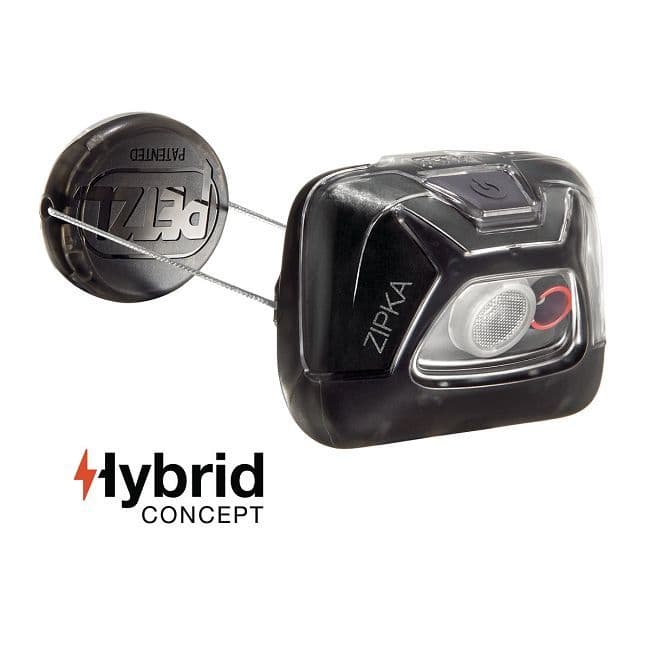Petzl Zipka Compact Head Torch - Hybrid Version