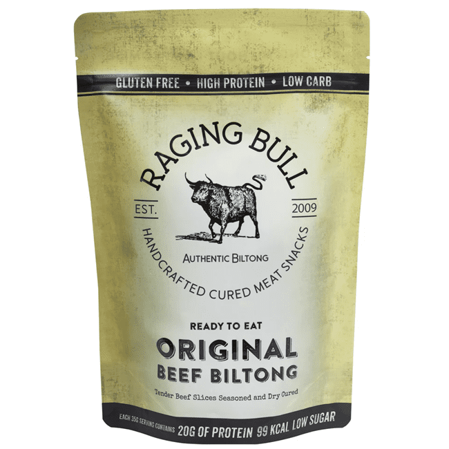Raging Bull Original Beef Biltong