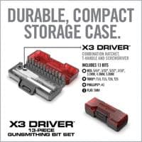 Real Avid X3 Driver & 13-Piece Bit Set