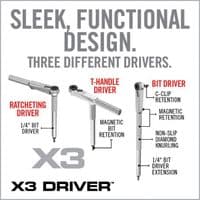 Real Avid X3 Driver & 52-Piece Set