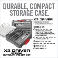 Real Avid X3 Driver & 57-Piece Bit Set