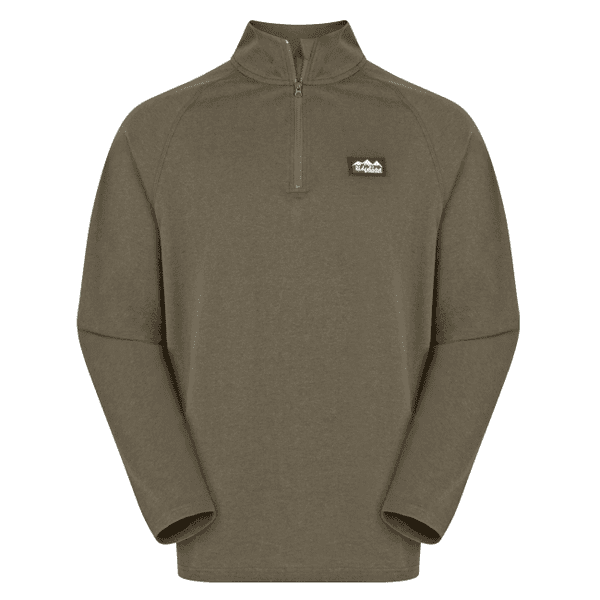 Ridgeline Baseline Pull On Top- Zip Neck