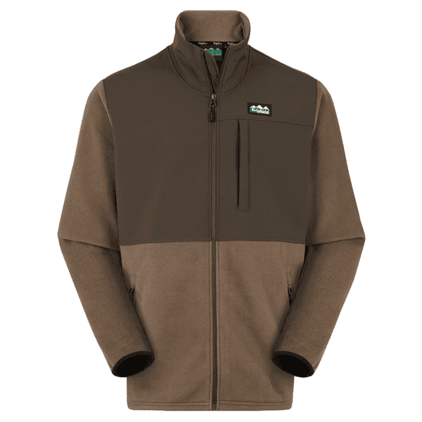 Ridgeline Hybrid Fleece Jacket - Bark