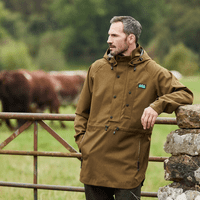 Ridgeline Monsoon Light Waterproof Smock Anorak - Teak