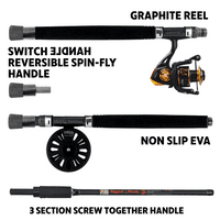 Rigged and Ready X5 Combination Travel Fishing Rod