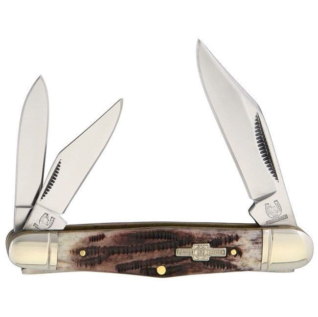 Rough Rider Barlow Whittler Pocket Knife - Antler