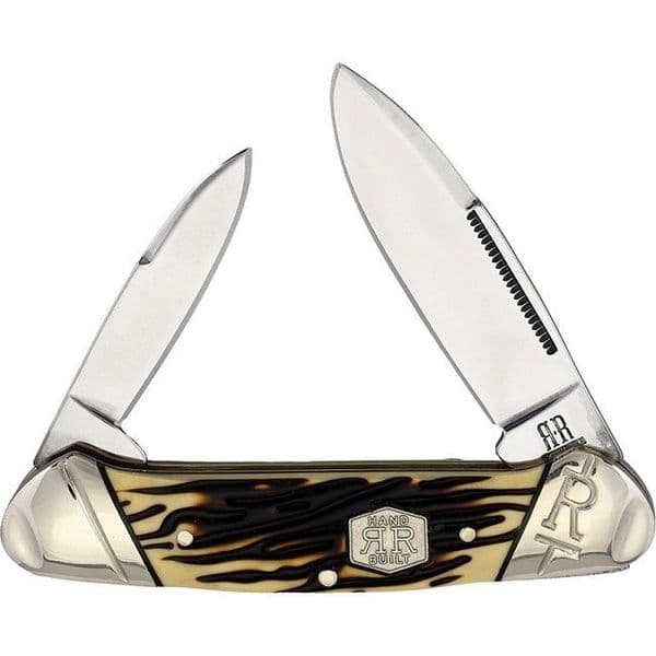 Rough Rider Stag Canoe Folding Pocket Knife - Perfect EDC pocket knife