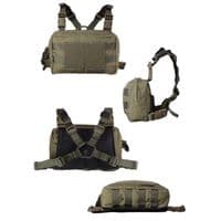 Savotta Rintamus Chest Pack - Black