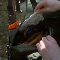 Savotta Rintamus Chest Pack - Black