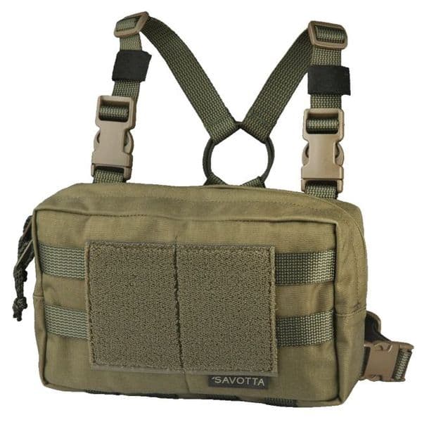 Savotta Rintamus Chest Pack - Olive Green