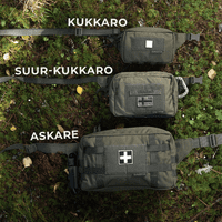 Savotta Suur Kukkaro Hip Pack - Black