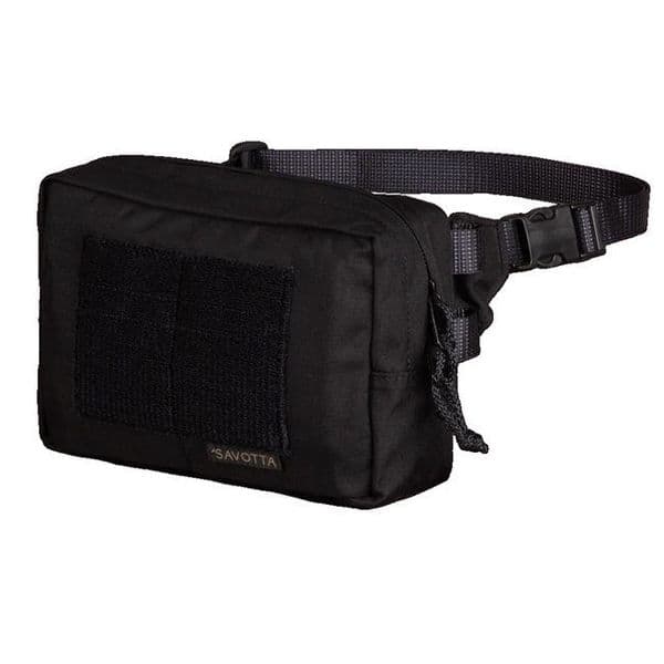 Savotta Suur Kukkaro Hip Pack - Black