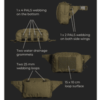 Savotta Suur Kukkaro Hip Pack - M05