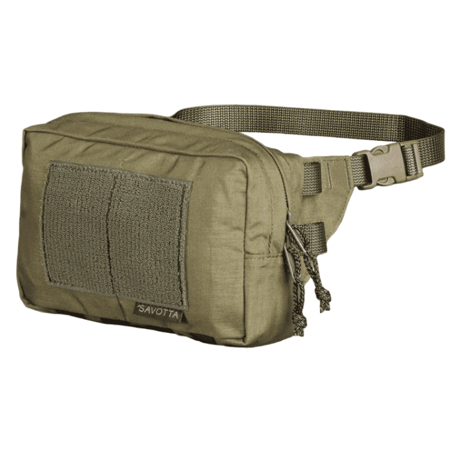 Savotta Suur Kukkaro Hip Pack - Olive Green