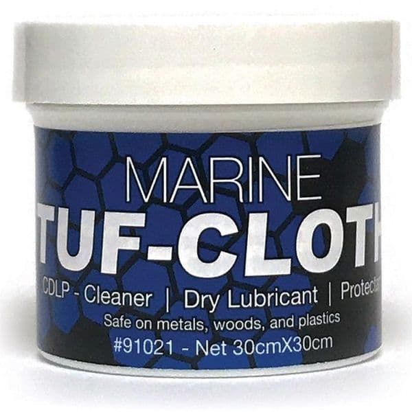 Sentry Solutions Marine Tuf Cloth - Micro Bonding Oil Free Lubricant & Rust Preventative Cloth - Jar