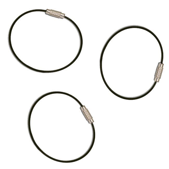 Silipac Cable Twist-Lock Key Rings