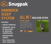 Snugpak Hammock Quilt Under Blanket WGTE
