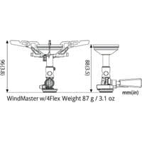 Soto Windmaster Stove with 4Flex