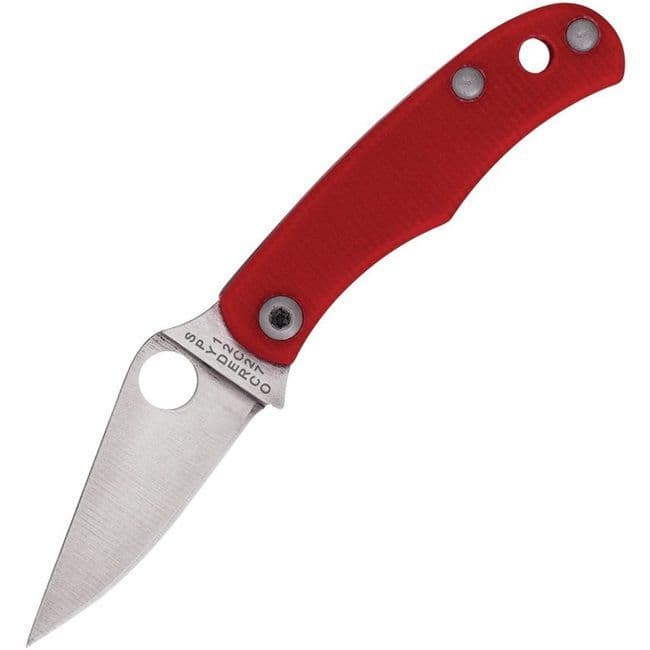 Spyderco Bug Miniature Folding knife - Red Micarta
