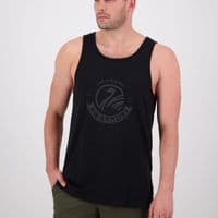Swanndri Classic Singlet - Black