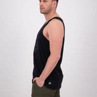 Swanndri Classic Singlet - Black