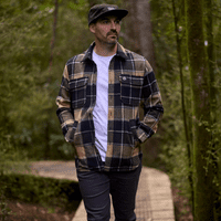 Swanndri Kiaraki V3 Wool Shacket - Denver Check