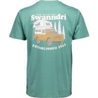 Swanndri Pop Top T-Shirt - Jade Green