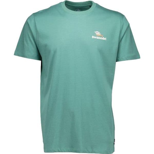 Swanndri Pop Top T-Shirt - Jade Green