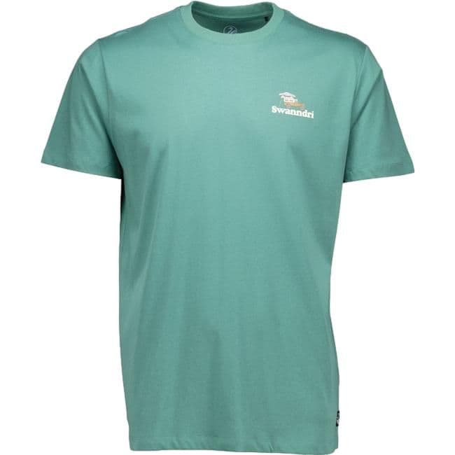 Swanndri Pop Top T-Shirt - Jade Green