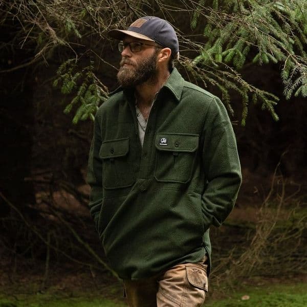 Swanndri Ranger Extreme Wool Bushshirt - Olive