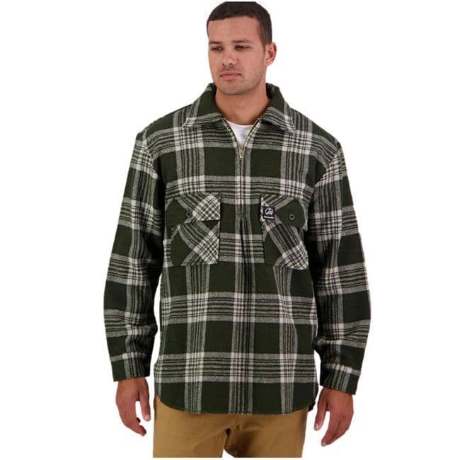 Swanndri Ranger Wool Bushshirt - Woodlands Check