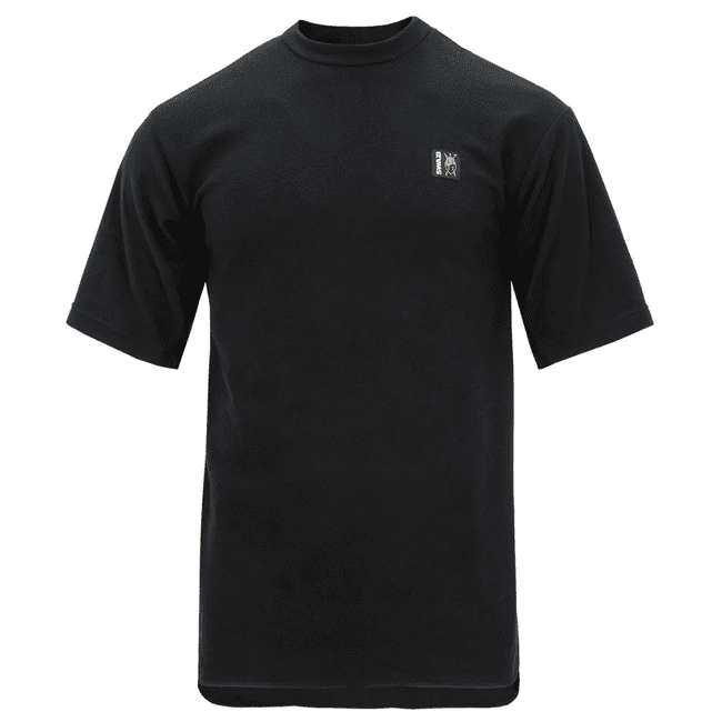 Swazi Short Sleeved Micro Top - Black