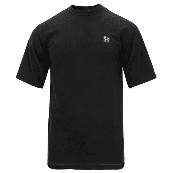 Swazi Short Sleeved Micro Top - Black