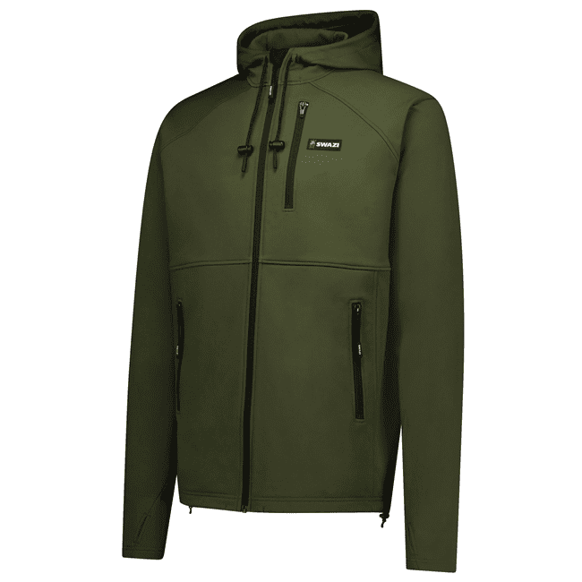 Swazi Stalker Hooded Jacket - Olive